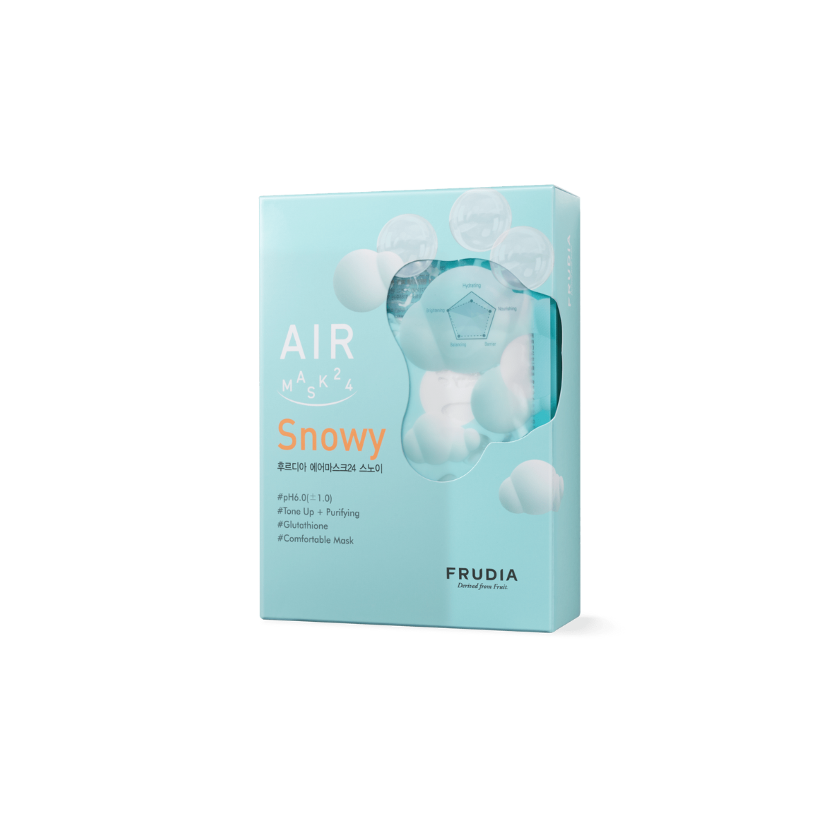 Frudia AIR Mask 24 Snowy 25ml (10pcs) - Shop K-Beauty in Australia