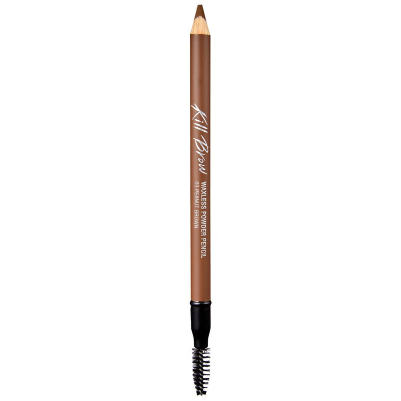 ClioKill Brow Waxless Powder Pencil 03 Peanut Brown - La Cosmetique
