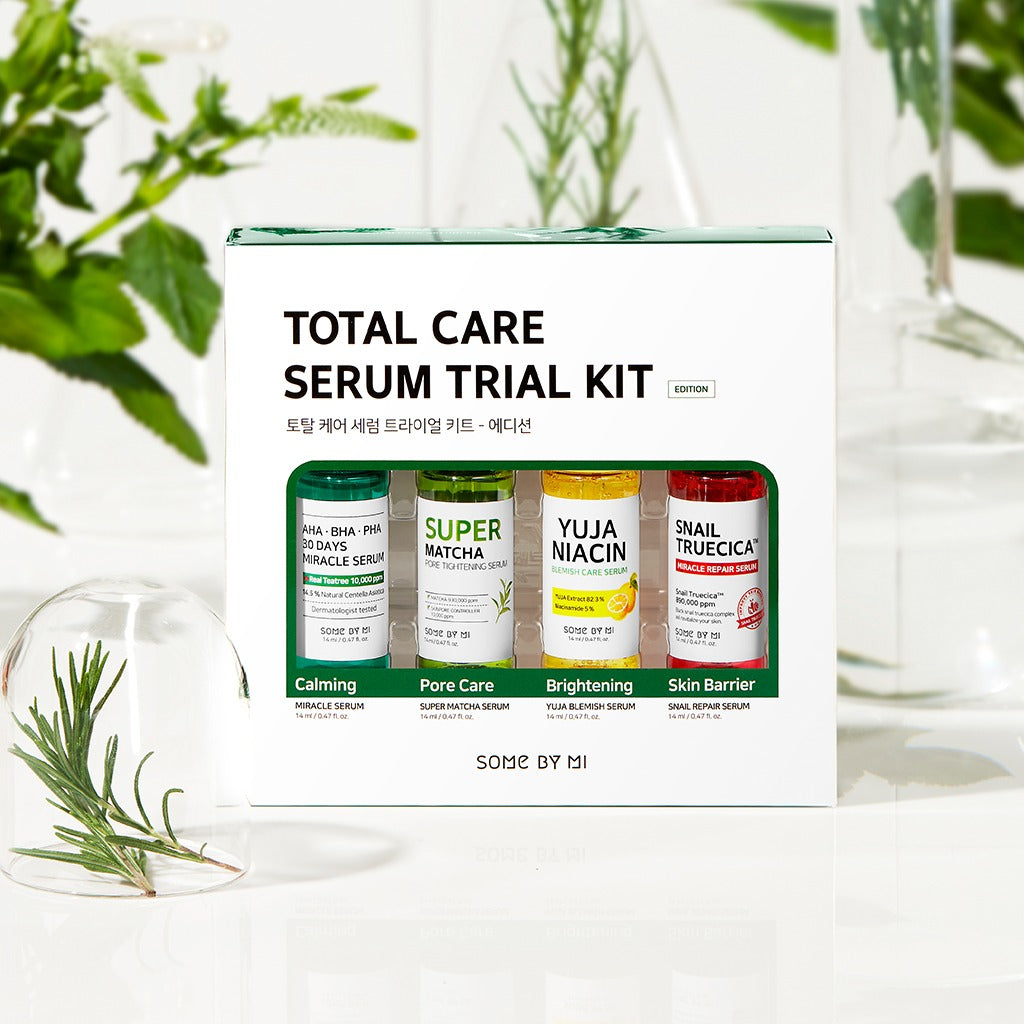 Some By MiTotal Care Serum Trial Kit â€“ 14ml x 4 Serums - La Cosmetique