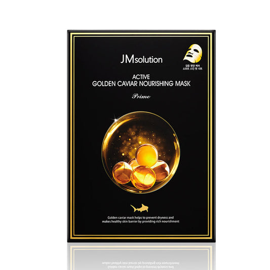 Active Golden Caviar Nourishing Mask Prime 10 Pieces - La Cosmetique