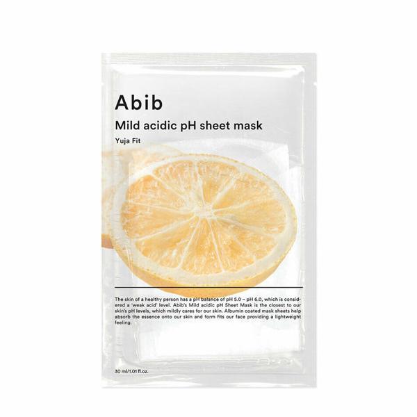 Abib Mild Acidic pH  Sheet Mask Yuja Fit 1piece