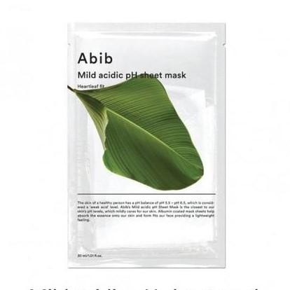 Mild Acidic pH Sheet Mask Heartleaf Fit  (10pcs/box) - La Cosmetique