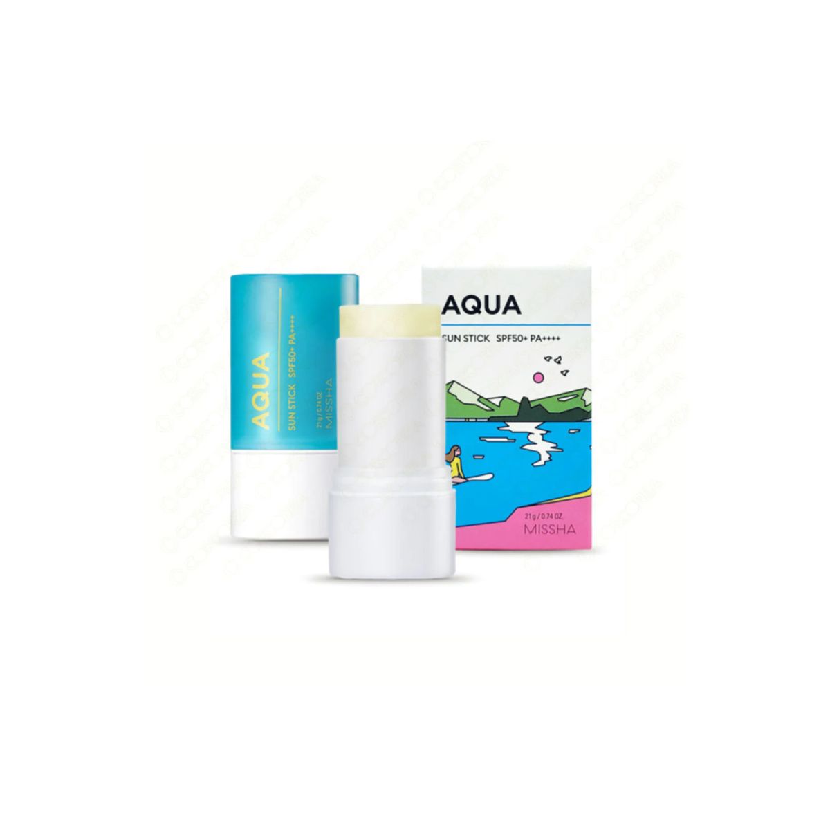 Missha All Around Safe Block Aqua Sun Stick SPF50+/PA++++ 21g - Shop K-Beauty in Australia