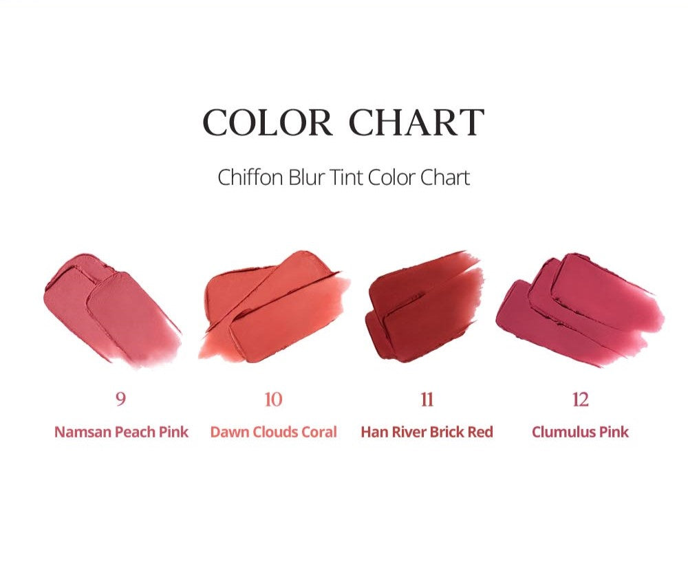 Chiffon Blur Tint (12 Colours)