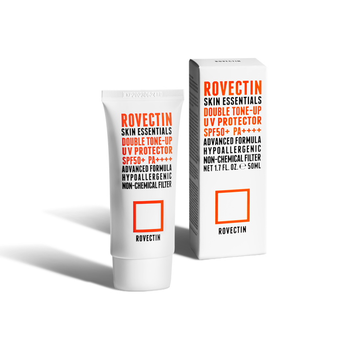 RovectinSkin Essentials Double Tone-up UV Protector SPF50+ PA++++ 50ml - La Cosmetique