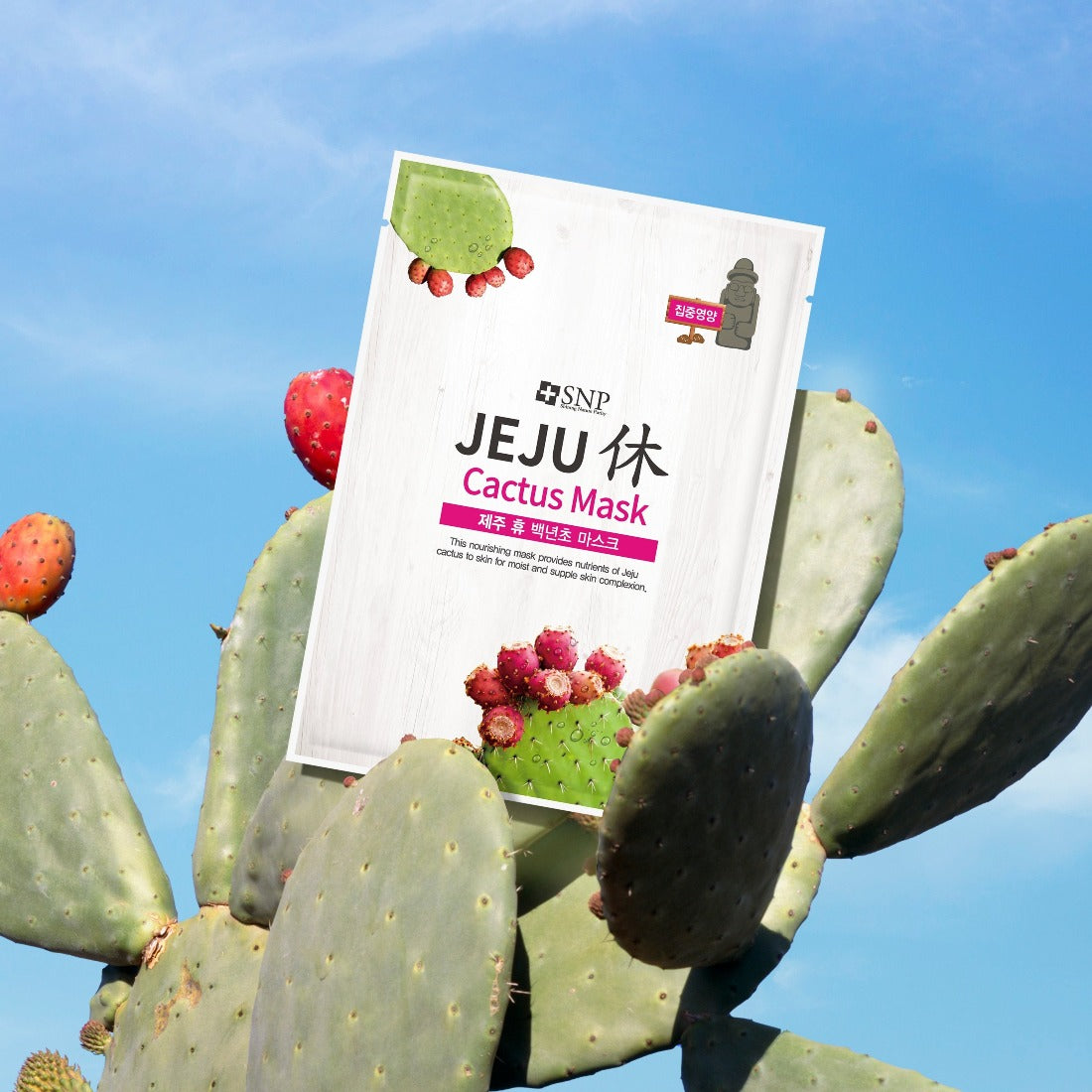 SNP Jeju Cactus Mask - La Cosmetique
