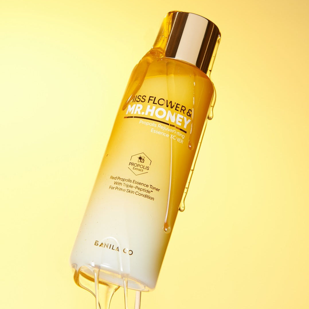 Banila CoMiss Flower & Mr.Honey Propolis Rejuvenating Essence Toner 190ml - La Cosmetique