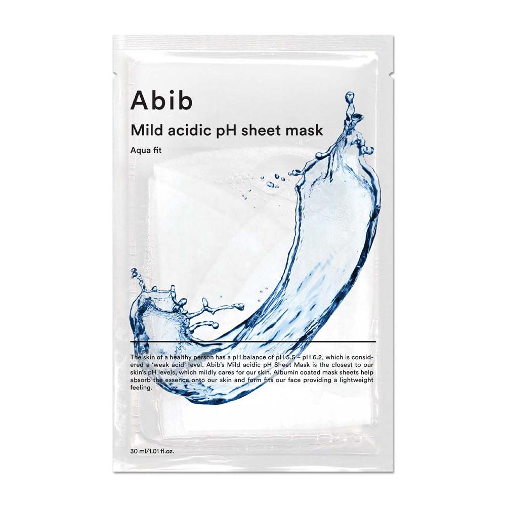 Mild Acidic pH  Sheet Mask Aqua Fit  (10pcs/box) - La Cosmetique