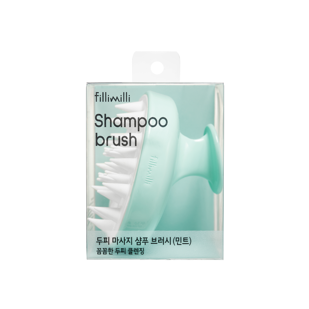 Fillimilli Shampoo Brush Mint_Df Only - Shop K-Beauty in Australia