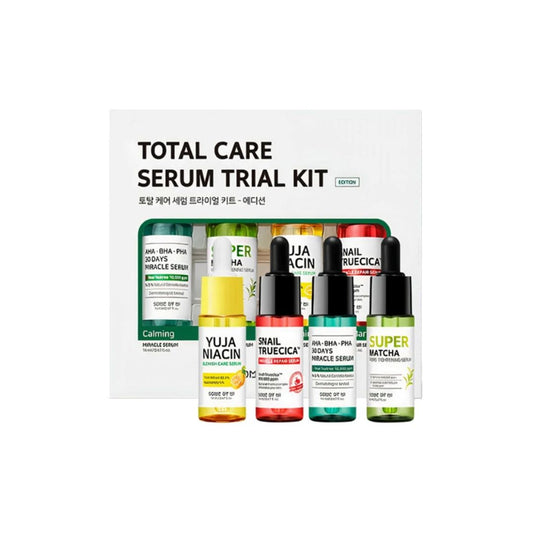 Some By MiTotal Care Serum Trial Kit â€“ 14ml x 4 Serums - La Cosmetique