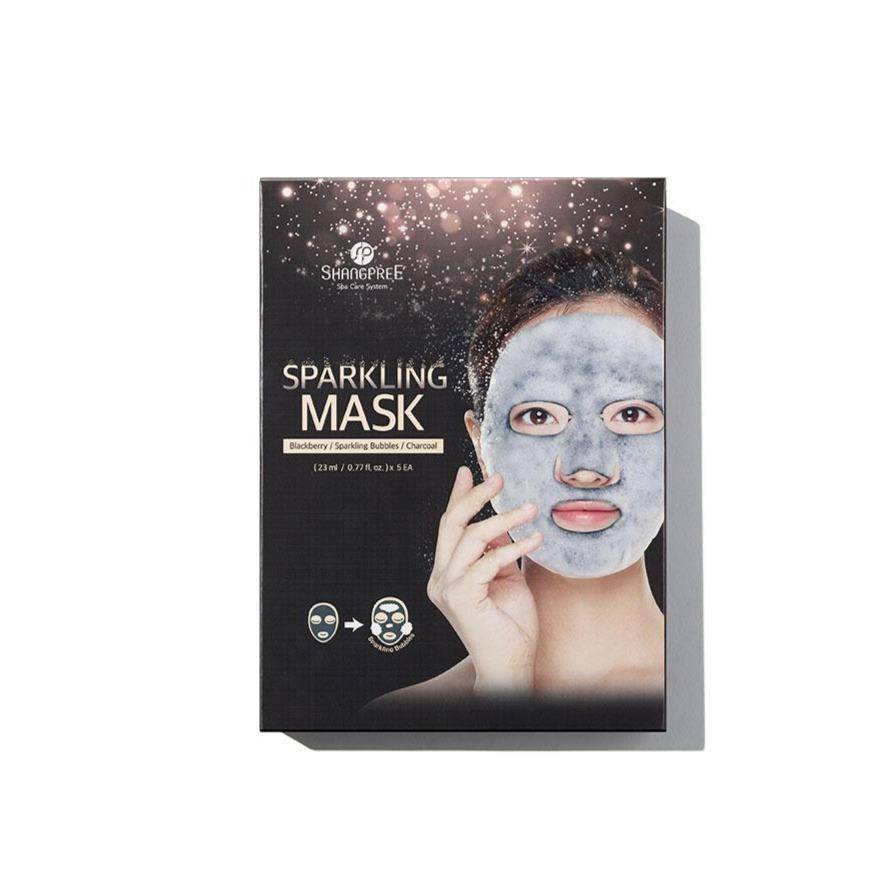 ShangpreeSparkling Facial Mask 5pcs - La Cosmetique