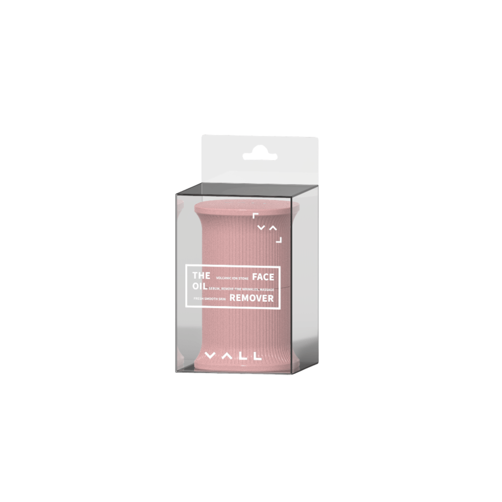 VALLFace Volcanic Stone Oil Remover Square (Pink) - La Cosmetique